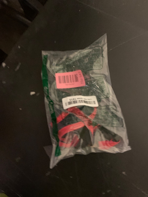 Photo 1 of LUCKYPAW Dog Muzzle Anti Biting and Chewing with Comfortable Mesh Soft Fabric and Adjustable Strap, Suitable for Small, Medium and Large Dogs(Red Trim,XS)