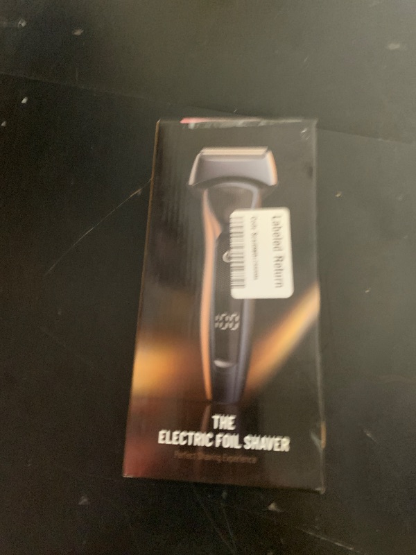 Photo 1 of Fndna Electric Foil Shavers for Men: Portable Electric Razor for Face- Rechargeable Wet/Dry Waterproof Shaver with LED Display & Fast Charge-Ultra-Thin Razor for Close Shaving