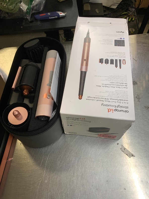 Photo 1 of Dyson Airwrap i.d. Multi-Styler, Allure Winner, Bluetooth Connected, No Heat Damage, 6-in-1 Versatility, Intelligent Hair Styler