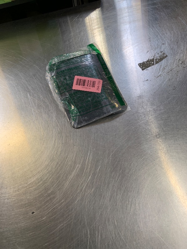 Photo 1 of Lacdo Portable External Hard Drive Carrying Case, 2-Pocket Stick on Pouch Holder for Laptop, Fit 2.5" Seagate, WD, Toshiba External HDD, SSD, Wireless Mouse,Cable, Sleeve with Reusable Adhesive, Black