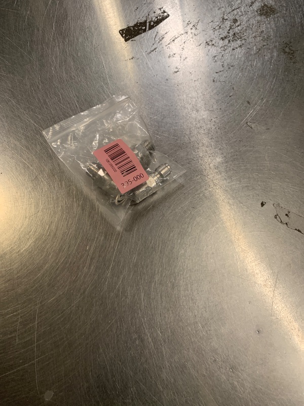 Photo 1 of **INCOMPLETE** FENG PAI 3Pack NPT 3/8 Inch Pressure Washer Adapter Set, Sets Stainless Steel External Male and Female Quick Connector Kit, Pressure Washer External Female and Male Thread Fitting