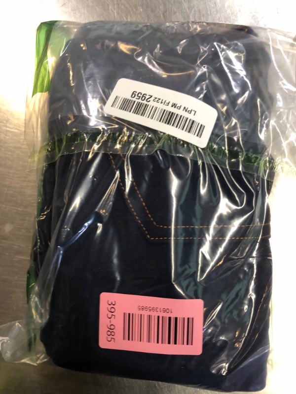 Photo 1 of Plus Size Jeggings for Women High Waist Stretch Denim Jean Look Leggings with Pockets Pull On Blue 3X