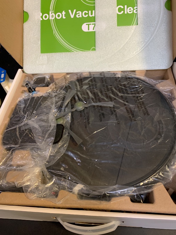 Photo 1 of UMMUND Robot Vacuum and Mop Combo, 2 in 1 Mop Cleaner Vacuum Robot with Schedule, Wi-Fi/App/Remote, Strong Suction, Self-Charging, Slim, Ideal for Hard Floor, Pet Hair, Low-Pile Carpet