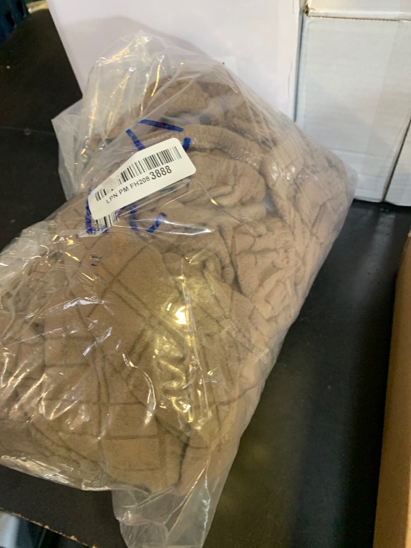 Photo 1 of SWHFIWN Sectional Couch Cushion Covers,Washable Thick Stretch Jacquard Fabric Couch Covers for Sectional Sofa, Skin-Friendly Slip Sofa Slipcovers for Pets (Coffee,3 Seats + Chaise Cover)