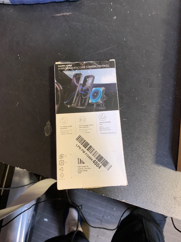 Photo 1 of ESR for iPhone 17 Pro Case, Camera Control, Compatible with MagSafe, Shockof Military-Grade tection, Magnetic Phone Case for iPhone 17 Pro, Classic Hybrid Case, Frosted Black