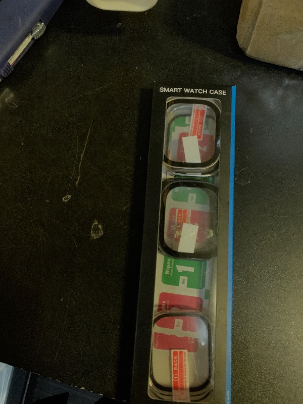 Photo 1 of [6 Pack] Case for Apple Watch Ultra 3/Ultra 2/Ultra 49mm Screen Protector with Ultra-Thin Tempered Glass, Full Coverage Anti-Scratch Hard Face Cover for iWatch 49 mm