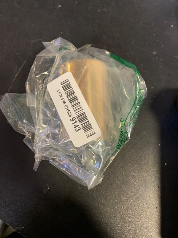 Photo 1 of 1 Piece Stainless Steel Fruit Fork Holder Cocktail Fork Holder Jar Stainless Steel Kitchen Utensil Holder Food Pick Forks Holder Coffee Spoon Holder Cup, Golden-Tone