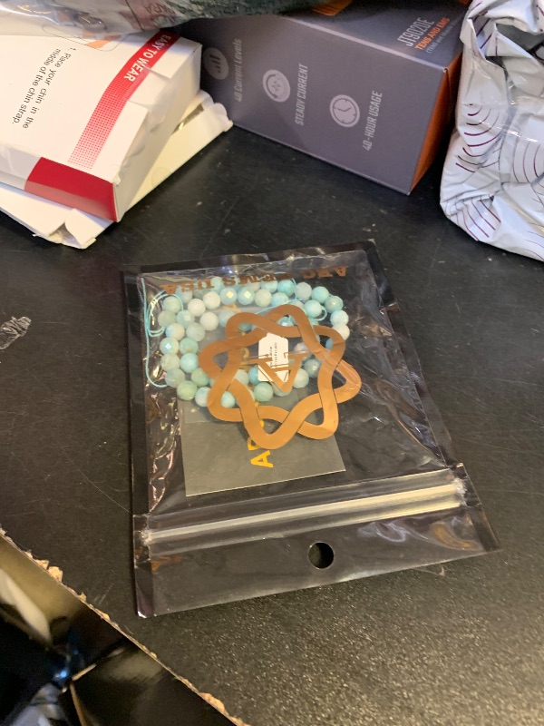 Photo 1 of [ABCgems] Dominican Republic Sky-Blue Larimar AKA Dolphin Stone (Blue Pectolite from Caribbean- Beautiful White Matrix) 8mm Faceted Round Natural Semi-Precious Gemstone Healing Energy Beads