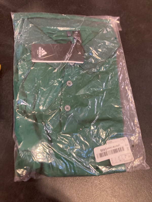 Photo 1 of adidas Men's Performance Sport Shirt A230, Collegiate Green, Large