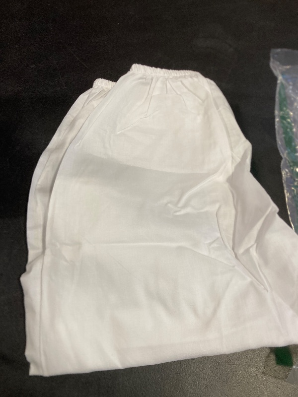 Photo 1 of  Twill Cotton Pant Pants, White, 14