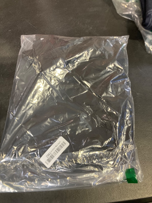 Photo 1 of Amazon Essentials Men's Slim-Fit Wrinkle-Resistant Stretch Dress Pant, Black, 34W x 31L