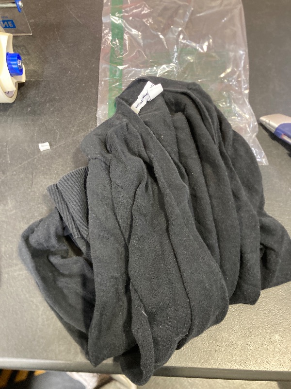 Photo 1 of Amazon Essentials Women's Lightweight V-Neck Cardigan Sweater (Available in Plus Size), Black, Large