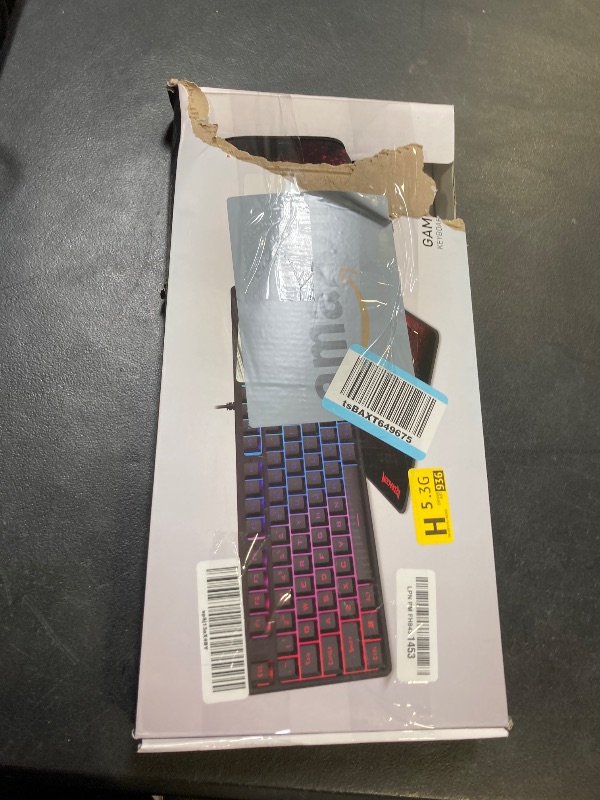 Photo 1 of Redragon S107 Gaming Keyboard and Mouse, RGB Gaming Keyboard and 3200 DPI Mouse Combo with Large Mouse Pad, 25-Key Anti-Ghosting, Mechanical Feeling Keyboard, Plug & Play to PC, Laptop