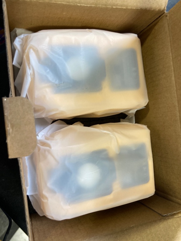 Photo 1 of 220W Power Inverter Compatible with Dewalt 20V Battery, DC 20V to AC 110V Portable Power Station with 1 AC Outlet, 2 USB Ports & 1 Type-C Fast Charging, 400LM LED Work Light (2-Pack)