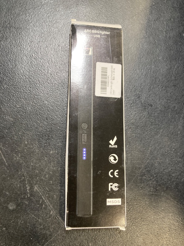 Photo 1 of 2 PCS Candle Lighter,Windproof Flameless Electric Lighter with LED Power Display ? Safety Switch, Upgraded Plasma USB Rechargeable Lighters for Birthday Camping BBQ (Champagne Gold)