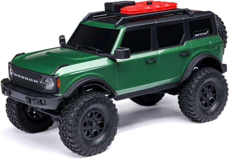 Photo 1 of Axial RC Truck 1/24 SCX24 Ford Bronco 4X4 RTR Brushed Rock Crawler (Battery & Charger Included), Green, AXI00006V2T5