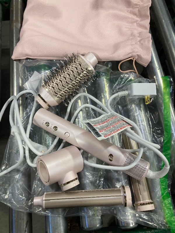 Photo 1 of T3 Aire 360 Multi-Styler & Blowout System with Luxe Carrying Case, Rapid Drying Hair Dryer, Ceramic Curling Attachments, Oval Brush & Drying Concentrator | Blowouts & Long-Lasting Curls