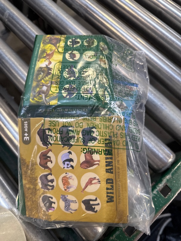 Photo 1 of 36 Small Animal Figurines Learning & Education Toys, Plastic Realistic Dinosaur Zoo Jungle Safari Sea Ocean Animal Figures, Preschool Learning Activities Matching Game Science Toys