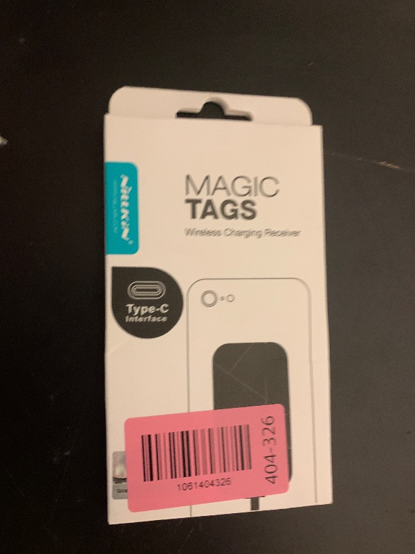 Photo 1 of [Short Version] Type C Wireless Charging Receiver, Nillkin Magic Tag USB C Qi Wireless Charger Receiver Chip for Google Pixe 6a/5a/2/3a/Nexus 6P A53 A52 and Other USB-C Phones
