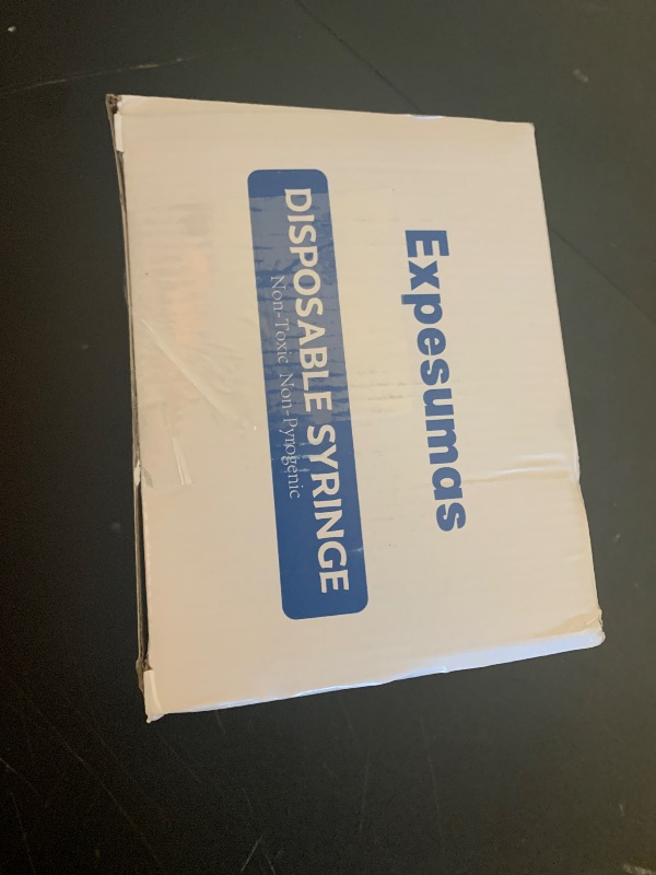 Photo 1 of 100 Pack 3ml/cc Plastic Syringe Luer Lock Tip - Liquid Measuring Syringe Tools (No Needle) - Sterile Individually Sealed Wrapped