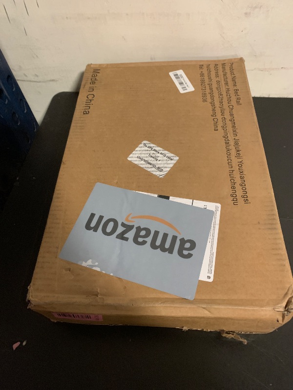 Photo 1 of UNAPHO Bed Rail for Toddlers,59 Inch Swing Down Kids Bed Rails Guard for Twin,Full,Queen,Bunk Size Bed,Extra Tall Child Bed Rail Guard with Reinforced Anchor Safety System(Grey,59 Inch)