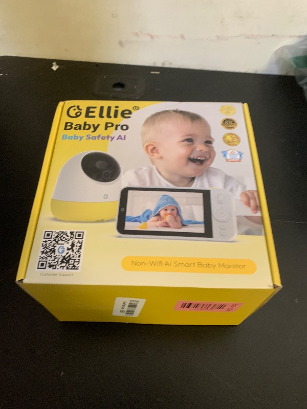 Photo 1 of Ellie Pro Baby Monitor with Camera and Audio,5'' IPS 2K UHD Resolution,6000mAh Battery, Remote Pan-Tilt-5X Zoom, 2-Way Talk,No WiFi, Night Vision, Virtual Fence 24hr Play Back and 1000ft Range