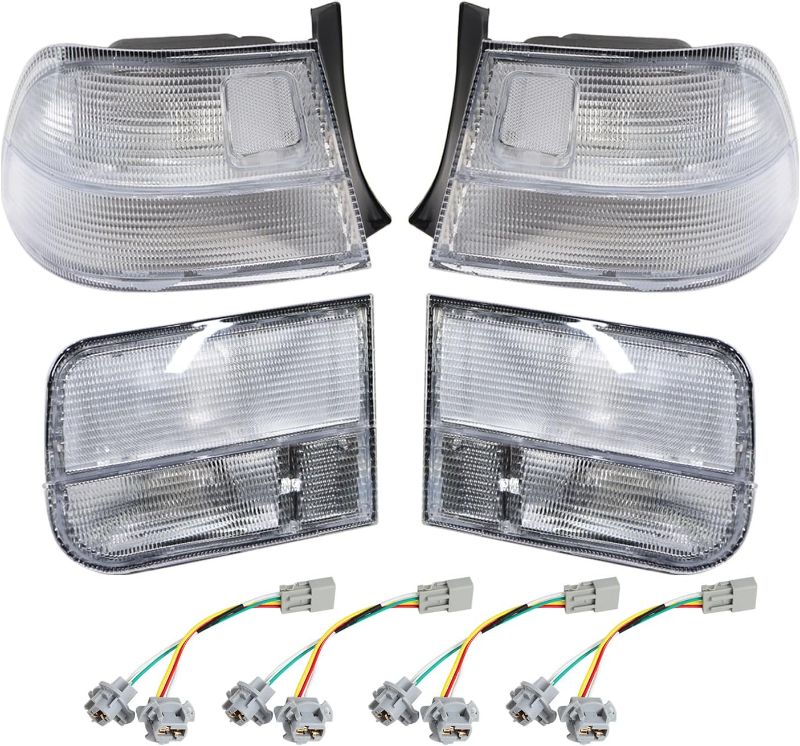 Photo 1 of All Clear 4PCS Rear Tail Light Set Compatible with 1996 1997 1998 1999 2000 Hon-da Civic EX Si 2D Coupe Rear Tail Light Set