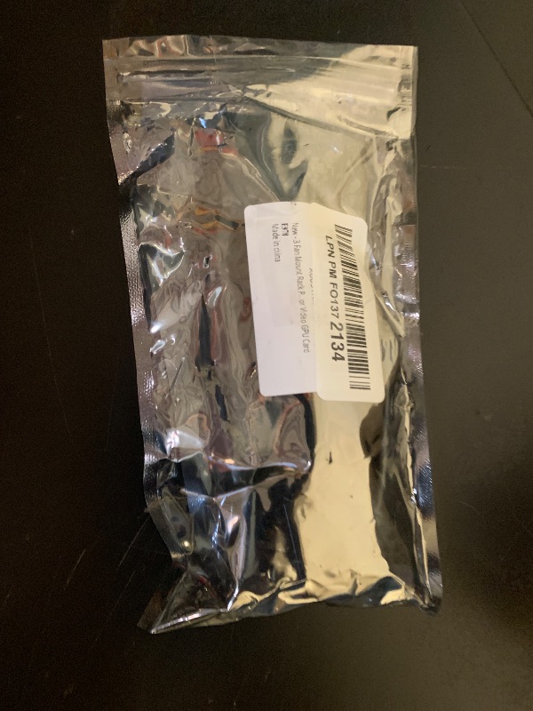 Photo 1 of 3 Fan Mount Rack PCI Slot Bracket+20 Screw+4 Connector for Video GPU Card Cooler