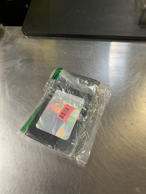 Photo 1 of 100 Pieces Resealable Mylar Bags, Small Holographic Packaging Bags, Smell Proof Mylar Bags for Food Storage/Jewelry/Eyelash for Small Business (Black, 5.5x7.8 Inch)