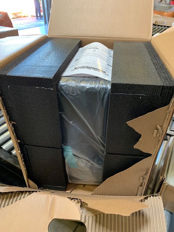 Photo 1 of FLASHFORGE AD5M Pro 3D Printer, CoreXY 600 mm/s Printing Speed, 0.4 & 0.6mm 3s Quick-Swap 280°C Nozzles, 1-Click Auto Leveling, Fully Enclosed, 220×220×220mm Build Volume