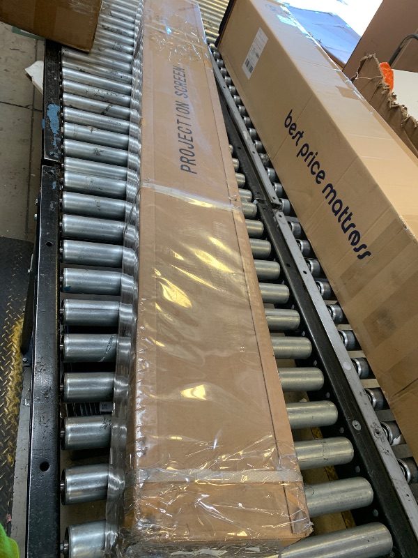 Photo 1 of NothingProjector Projector Screen ALR, 132 inch Seamless Lenticular, Ambient Ceiling Light Rejecting, 4K UHD Fixed Frame 16:9, On Wall Mount Projection for Ultra Short Throw Projectors Laser TV NothPJ