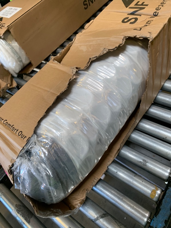 Photo 1 of SNFPNE Full Size Mattress 12 Inch, Hybrid Memory Foam Mattress with Zoned Pocket Coils Support and Motion Isolation Design, Strengthen Edge Support,CertiPUR-US Certified, Medium Firm in a Box