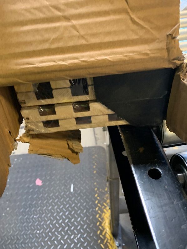 Photo 1 of Art3d Slat Wood Wall Paneling for Interior and Ceiling Decoration - Pack of 4pcs + 1pc End-Trim, Size 108 x 5.7in.- Walnut