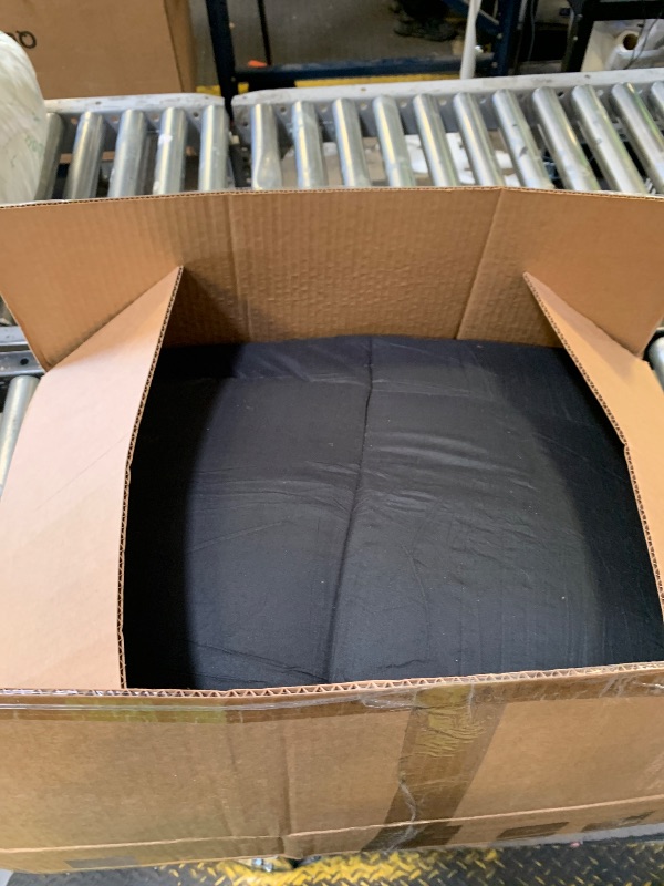 Photo 1 of ABENE Mattress Topper Queen for Back Pain Relief, Extra Thick Mattress Pad Pillowtop, Soft Mattress Protector Cover with 8"-21" Deep Pocket, Overfilled Down Alternative Filling (Black, Queen)