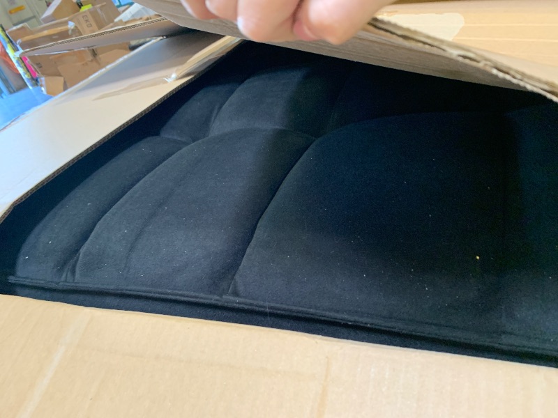 Photo 1 of Trygoal Convertible Sofa Bed, Pull Out Couch with Side Pockets, 3 in 1 Velvet Fabric Loveseat Sleeper Sofa Bed, Pull Out Couch with Adjustable Backrest for Living Room, Bedroom, Apartment, Black