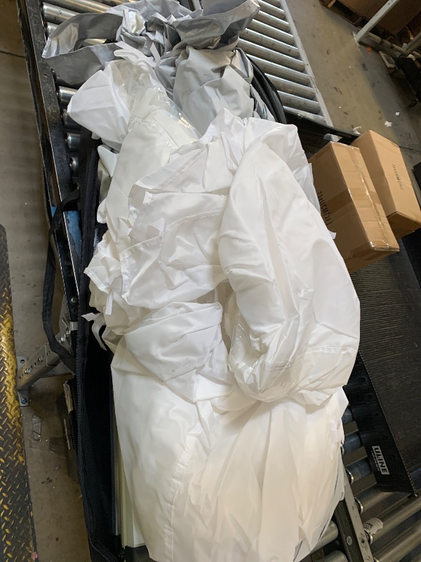 Photo 1 of *SEE CLERK NOTES* Garvee 10x20 Pop Up Canopy Tent Outdoor Canopy One-Person Set Up Heavy Duty Commercial Instant Tent Shelter, 6-Sidewall+Brown