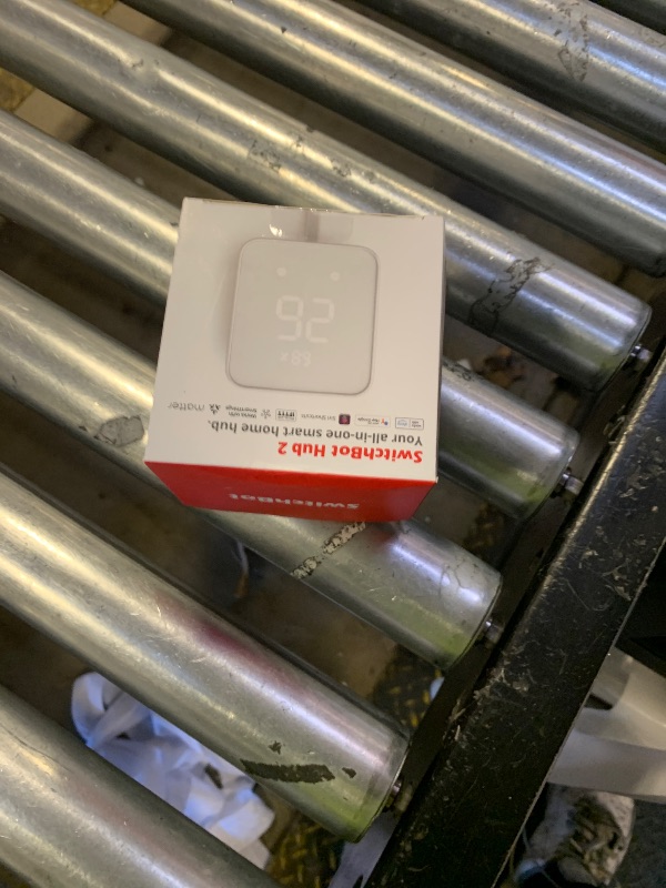 Photo 1 of SwitchBot Hub 2 (2nd Gen), work as a WiFi Thermometer Hygrometer, IR Remote Control, Smart Remote and Light Sensor, Link SwitchBot to Wi-Fi (Support 2.4GHz), Compatible with Alexa&Google Assistant