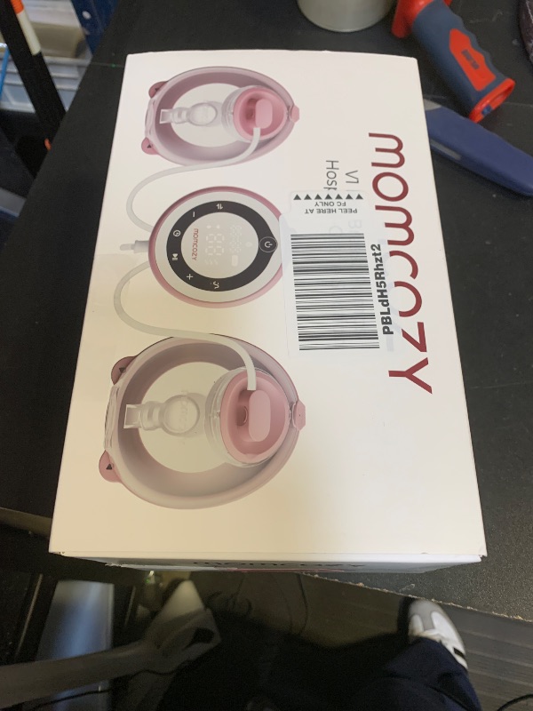 Photo 1 of Momcozy Breast Pump V1 Pro Hospital-Grade, Hands-Free & Portable Wearable Pump, Upgraded Electric Pump with 3 Fine-Tuned Rhythms|15 Levels, Come with Leak-Proof DoubleFit Flange, Cozy Red.
