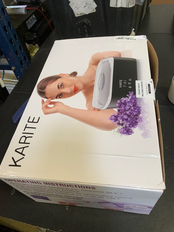 Photo 1 of Paraffin Wax Machine for Hand and Feet - Karite Paraffin Wax Bath 4000ml Paraffin Wax Warmer Moisturizing Kit Auto-time and Keep Warm Paraffin Hand Wax Machine