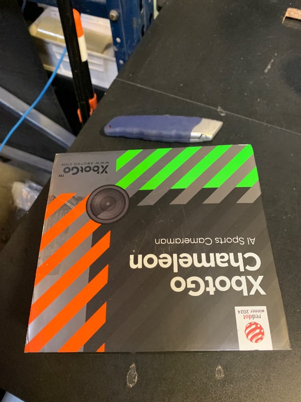 Photo 1 of XbotGo Chameleon AI Auto Sports Action Camera - 4K 60FPS Soccer Camera and Basketball Tracking Camera for Team Sports, Live Streaming, No Subscription, Works with iOS & Android (Lemon Green)