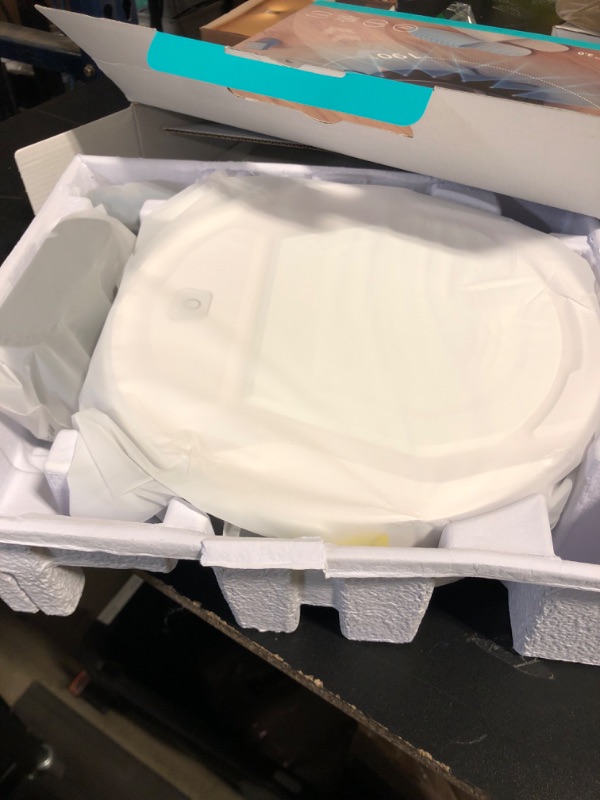 Photo 1 of Lefant M210 Pro Robot Vacuum with 2200 Pa Powerful Suction, 6 Cleaning Modes, 120 Mins Runtime, Quiet, Self-Charging, Voice Control, Ideal for Pet Hair and Hard Floor, White