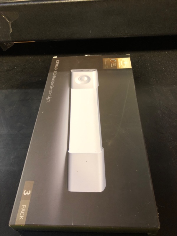 Photo 1 of EZVALO 3 Pack 7” Motion Sensor Light Indoor, Wireless Under Cabinet Lighting, 30 LED Rechargeable Closet Lights, Dimmable, 3 Color Temperatures, Counter Lights for Wardrobe, Pantry, Bedroom, Kitchen