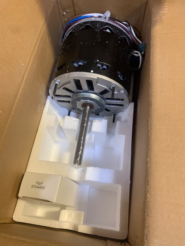 Photo 1 of DL1056 Blower Fan Motor-1/2 HP, 1075 RPM, 3 Speed, 115 V, Compatible with A.O. Smith 1056, Fasco D701, Embraco E205, GE 3587, Marathon X004, Universal Electric 531, Rotom R43587 48 Frame Leungoo
