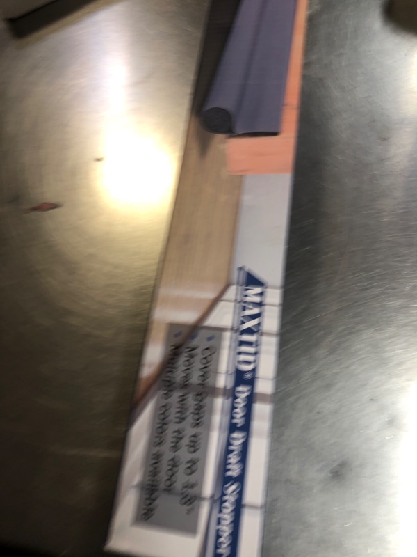 Photo 1 of MAXTID Door Draft Stopper 36 Inch Black Adjustable Door Draft Blocker Front Door Draft Guard for Bottom of Doors Weather Stripping Door Seal Strip