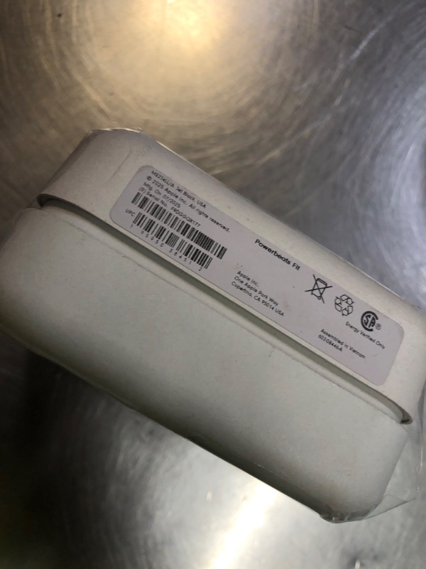 Photo 1 of Beats Powerbeats Fit - Wireless Noise Cancelling Workout Earbuds with Secure-Fit Wingtips, Up to 30-Hour Battery Life, Sweat & Water Resistant, Apple & Android Compatible - Jet Black