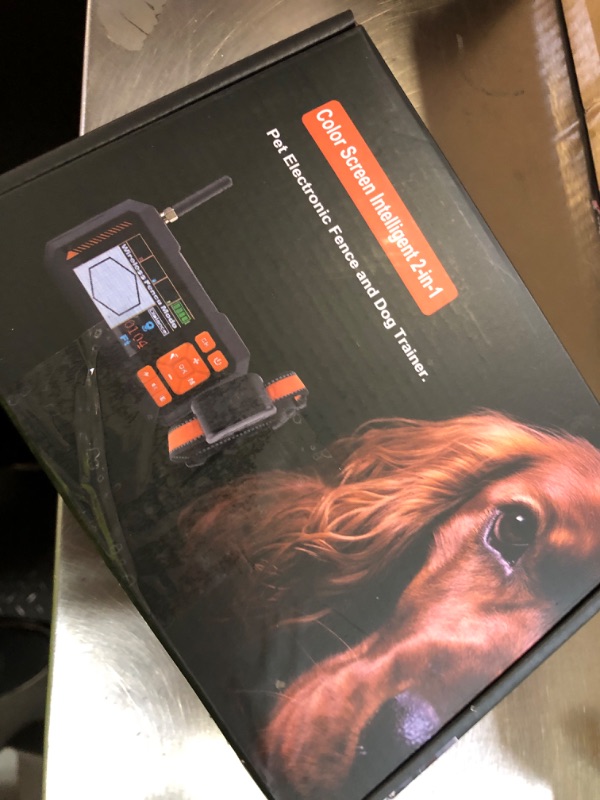 Photo 1 of PLJVOYK pet Electric Fence,Dog Wireless Electric Fence System,GPS Smart Remote Training Collar Function 2000ft Adjustable Range Waterproof Rechargeable Batteries ?Cats Cannot use it.?