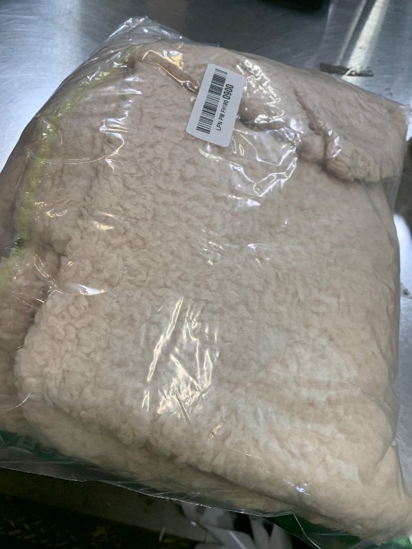 Photo 1 of 1 Pack 3 Calming Blankets Fluffy Premium Fleece Pet Blanket Soft Sherpa Throw for Dog Puppy Cat Beige Medium (30" x20'')