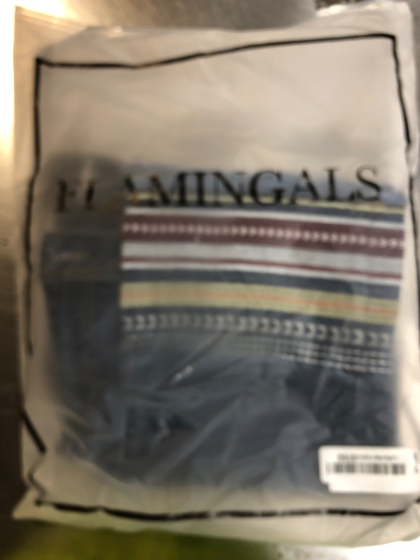 Photo 1 of Flamingals Mid Rise Straight Leg Pants Women Stitch Detailing Workout Dressy Cropped Pants Spring Summer Trendy Army Green L