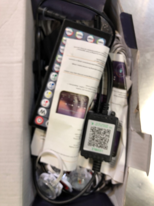 Photo 1 of CETELUMA 300FT Permanent Outdoor RGB Lights, IP67 Waterproof Smart Eave Lighting, with App/Remote Control Eaves Light, DIY LED Scenes Modes for House Roof Decor,Christmas,Party