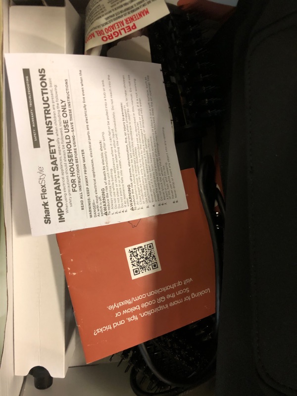 Photo 1 of Shark FlexStyle Air Styling & Drying System, Powerful Hair Dryer Brush & Multi-Styler with Auto-Wrap Curlers, Concentrator Attachment and Storage Bag, Blossom Bliss, HD432RS